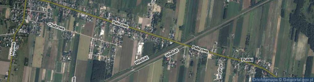 Zdjęcie satelitarne Kolejowa ul.